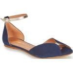 Dámske Kožené sandále betty london modrej farby vo veľkosti 35 v zľave na leto 