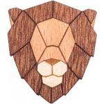 Pánske Brošne BeWooden hnedej farby z dreva v zľave vyrobené na Slovensku 