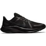 Pánska Bežecká obuv Nike Quest čiernej farby v minimalistickom štýle vo veľkosti 42,5 na šnurovanie na jeseň 