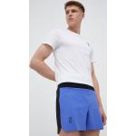 Pánske Bežecké kraťasy On Running Lightweight modrej farby z polyesteru udržateľná móda 