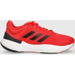 Pánska Bežecká obuv adidas Performance červenej farby zo syntetiky vo veľkosti 44 