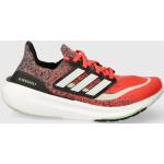 Pánske Cestné bežecké tenisky adidas Performance červenej farby zo syntetiky vo veľkosti 46 