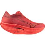 Pánska Bežecká obuv Mizuno Wave Rebellion červenej farby vo veľkosti 46 