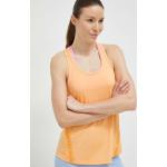 Dámske Bežecké tričká Roxy Roxy oranžovej farby z polyesteru vo veľkosti XS bez rukávov 