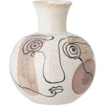 Vázy Bloomingville bielej farby v škandínávskom štýle z keramiky 