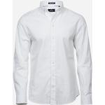 Pánske Košele Slim Fit bielej farby z bavlny technológia Oeko-tex vo veľkosti XXXL s button down golierom udržateľná móda 