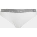 Dámske Designer Klasické nohavičky Calvin Klein Underwear bielej farby z bavlny vo veľkosti XS v zľave 