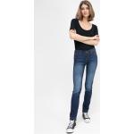 Dámske Slim Fit jeans Big Star modrej farby so šírkou 32 s dĺžkou 34 s opaskom v zľave 