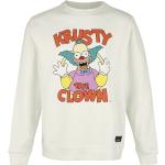 Billabong - Simpsons Krusty Fleece Crew - Tričko s dlhým rukávom - biela