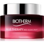 Dámske Pleťové krémy Biotherm Blue Therapy červenej farby objem 75 ml s prísadou morské riasy vyrobené vo Francúzsku 