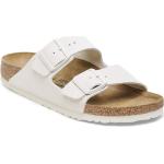 Pánske Kožené sandále Birkenstock Arizona bielej farby vo veľkosti XS na leto 
