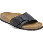 Pánske Kožené sandále Birkenstock čiernej farby vo veľkosti XS na leto 