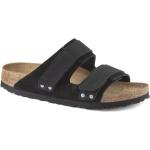 Pánske Kožené sandále Birkenstock čiernej farby vo veľkosti XS na leto 