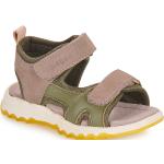 Detské Kožené sandále Bisgaard zelenej farby vo veľkosti 28 na leto 