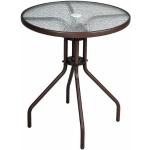 Záhradné stoly oceľovo šedej farby v elegantnom štýle z kovu 