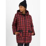 Black-red Plaid Quilted Jacket Blutsgeschwister - Women