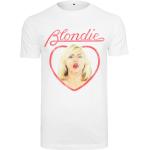 White T-shirt Blondie Heart of Glass