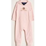Dojčenské Detské body Gant ružovej farby z bavlny do 6 mesiacov vhodné do práčky 