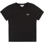 Chlapčenské Designer Detské tričká HUGO BOSS BOSS čiernej farby z bavlny do 12 rokov 