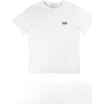 Chlapčenské Designer Detské tričká HUGO BOSS BOSS bielej farby z bavlny 