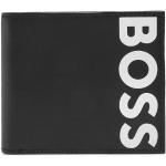 Pánske Designer Peňaženky HUGO BOSS BOSS čiernej farby v zľave 