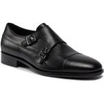 Pánske Designer Monk topánky HUGO BOSS BOSS čiernej farby v elegantnom štýle vo veľkosti 41 v zľave na jar 