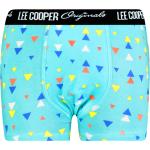 Chlapčenské Chlapčenské boxerky Lee Cooper tyrkysovej farby z bavlny 