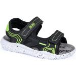 Detské Športové sandále loap zelenej farby z tkaniny vo veľkosti 29 priedušné v zľave na leto 