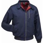 Pánske Zimné bundy brandit modrej farby vo veľkosti 5 XL na zips udržateľná móda 