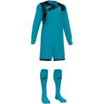 Pánske Futbalové dresy joma modrej farby v športovom štýle z polyesteru vo veľkosti XS s dlhými rukávmi 