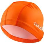 Pánske Plavecké čiapky oranžovej farby v športovom štýle z kože 
