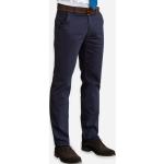 Pánske Elastické nohavice tmavo modrej farby regular z bavlny technológia Oeko-tex vo veľkosti XXS s opaskom udržateľná móda 