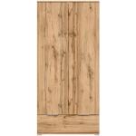 Dvojdverové skrine viacfarebné v minimalistickom štýle z dubového dreva vysoko lesklý povrch 