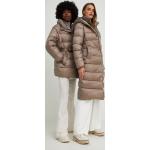 Dámske Zimné kabáty béžovej farby z polyamidu vo veľkosti XS 