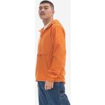 Pánske Prechodné bundy FJÄLLRÄVEN oranžovej farby z polyesteru udržateľná móda 