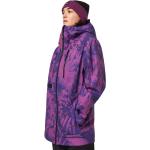 Bunda na snowboard Oakley Wms Juno Shell Jacket purple mountain td print