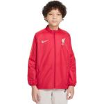 Detské svetre Nike Academy červenej farby z polyesteru s motívom FC Liverpool 