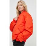 Dámske Designer Krátke bundy Won Hundred oranžovej farby zo syntetiky vo veľkosti L v zľave udržateľná móda 