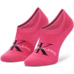 Dámske Designer Ponožky Calvin Klein ružovej farby z bavlny 