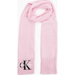 Dámske Designer Zimné Doplnky Calvin Klein ružovej farby z bavlny 