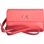 Dámske Designer Luxusné kabelky Calvin Klein červenej farby 