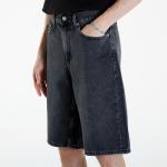 Pánske Designer Riflové šortky Calvin Klein Jeans čiernej farby v zľave 