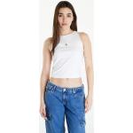 Dámska Designer Letná móda Calvin Klein Jeans bielej farby vo veľkosti XS Zľava 