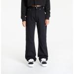 Dámske Designer Bootcut jeans Calvin Klein Jeans čiernej farby rozšírené vo veľkosti XXS so šírkou 27 s dĺžkou 30 v zľave 