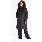 Dámske Designer Kabáty Calvin Klein Jeans čiernej farby vo veľkosti XS Kapucňa v zľave na zimu 