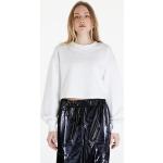 Dámska Designer Jesenná móda Calvin Klein Jeans bielej farby vo veľkosti XS s okrúhlym výstrihom Zľava na zimu 