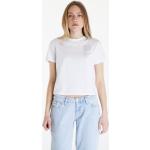 Dámska Designer Jesenná móda Calvin Klein Jeans bielej farby zo saténu vo veľkosti XS Zľava 