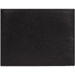 Pánske Designer Luxusné peňaženky Calvin Klein čiernej farby na zips 