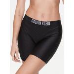 Dámske Designer Plavecké šortky Calvin Klein Swimwear čiernej farby zo syntetiky v zľave 