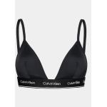 Dámsky Designer Vrchný diel plaviek Calvin Klein Swimwear čiernej farby zo syntetiky vo veľkosti XXXL 